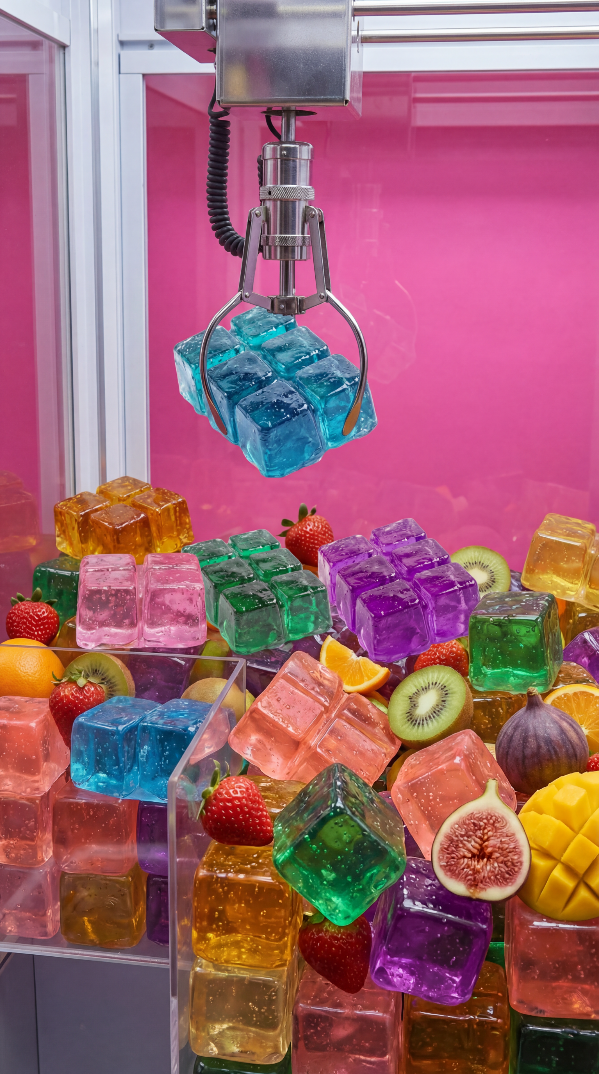 Collection variée de cubes parfumés fruités gourmands et floraux